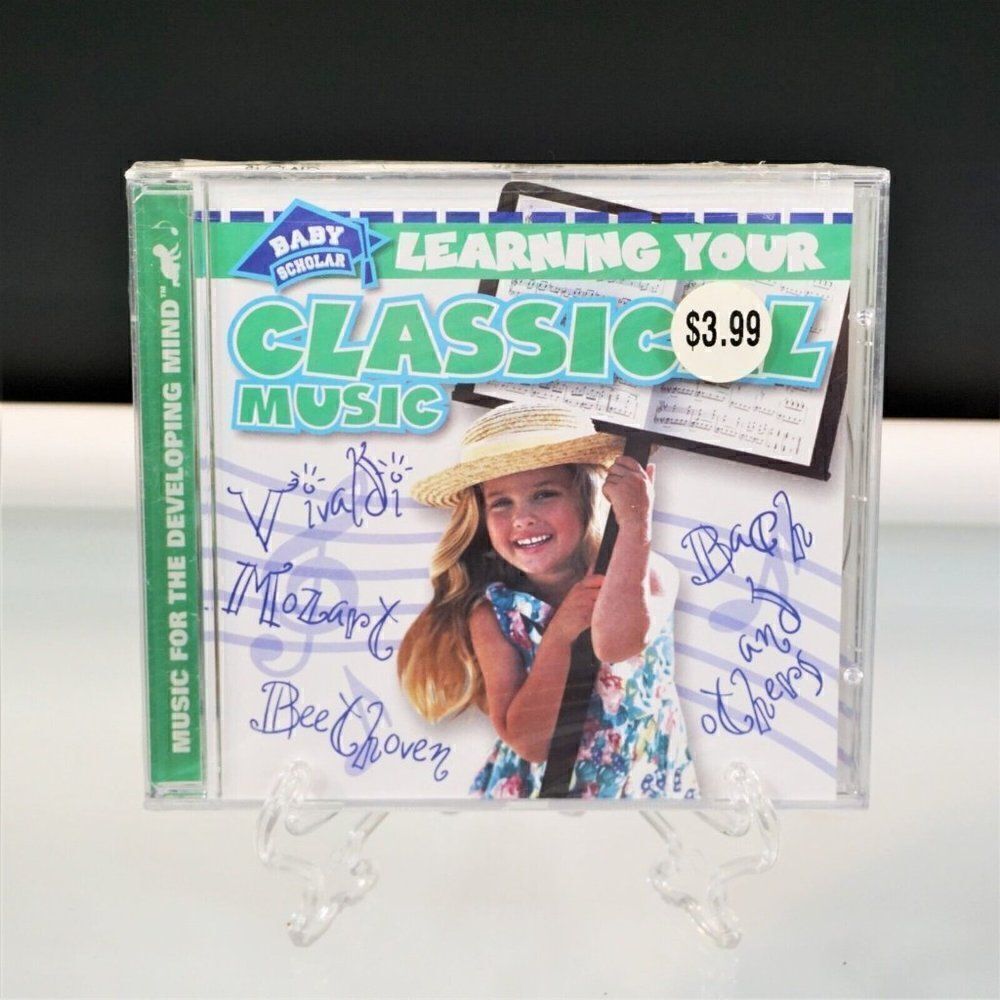 Baby Scholar Learning Your Classical Music Audio CD Vintage 2003 St Clair Entert